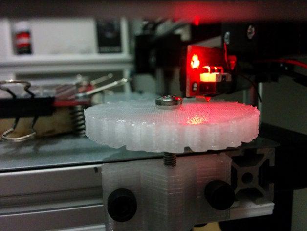 ajustável 2020 z-nal de curso Impressora 3d peças extrusão montagem ao batente z nal a cama nivelamento knob nível parafuso simples assim 3D print model - Mito3D