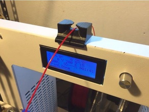 jg aurora a3 filamento de guia Impressora 3d acessórios o canal clipe 3d print model - Mito3D