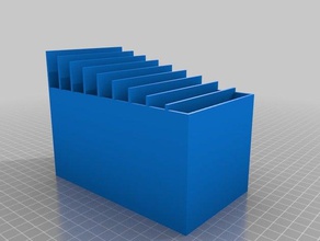 9 slot-moto mod-Halter Container kundengebundene 3d print model - Mito3D