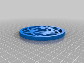 sasuke uchiha sharingan giratório A impressão 3d fidget spinners naruto shippuden spinner 3d print model - Mito3D
