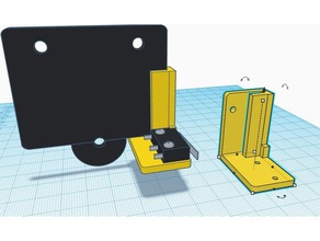 x endstop mount ender - 4 3d printer parts 3d print model - Mito3D