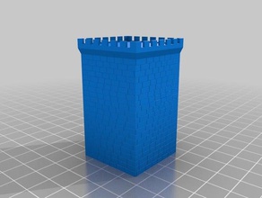 torre di guardia edifici e strutture su misura 3d print model - Mito3D
