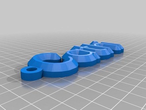 cathi organización personalizado 3d print model - Mito3D