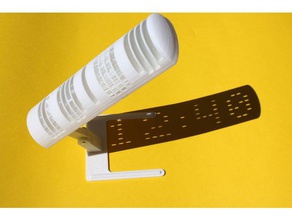verstellbarer Ständer mojoptix digital-Sonnenuhr diy 3d print model - Mito3D
