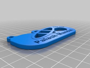 key ring rings 3d print model - Mito3D