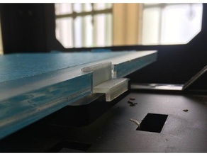 replicator 2 construir a placa de trava Impressora 3d peças peça substituição 3d print model - Mito3D