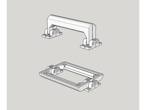 handle-spool holder 3d printer accessories case-rap handle spool valentia 3d print model - Mito3D