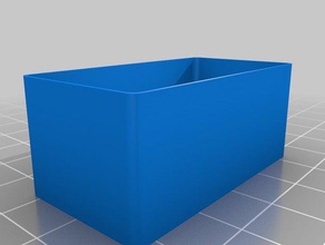mon paramétrique personnalisé de la boîte l'organisation 3d print model - Mito3D