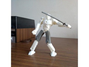 mu eco acci n articulado brinquedos de construção 3d print model - Mito3D