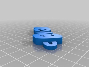 ewan keychains customized 3d print model - Mito3D