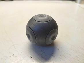 sferica fidget giocattolo & accessori di gioco spinner i giocattoli 3d print model - Mito3D
