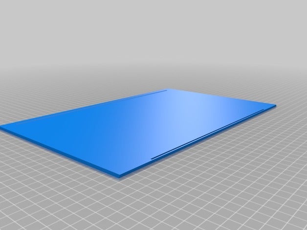 glyns customized parametric divided box sliding top 3d printing 3D print model - Mito3D