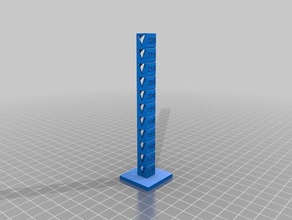 temperature tower 170-220 3d printing tests customized 3d print model - Mito3D