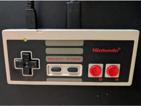 conduit de lumière retropie nes controller les jeux vidéo 3d print model - Mito3D