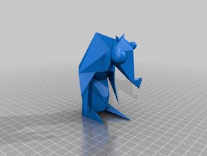 cabra animais 3d print model - Mito3D