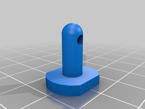 iffet kafes lockpin chastity 3d print model - Mito3D