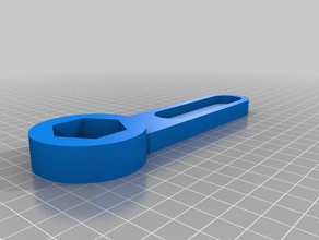 collet key spindle er20 hand tools 3d print model - Mito3D