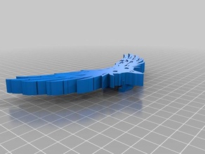 raven wings nerf mount 3d printing 3d print model - Mito3D