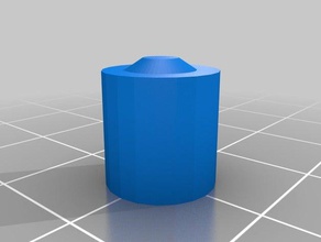 il mio personalizzato manopola 4 parti di ricambio su misura 3d print model - Mito3D