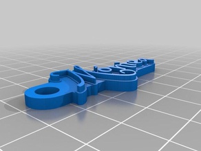 mônica chaveiros personalizado 3d print model - Mito3D