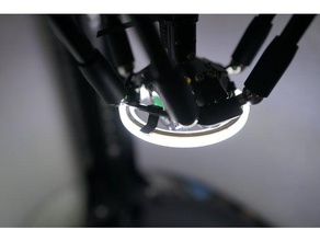 atom 3d printer ringlight holder accessories atom3dp led light 3d print model - Mito3D