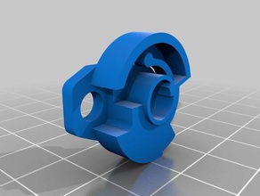 renault dacia logan tronco de bloqueio manga peças substituição 3d print model - Mito3D
