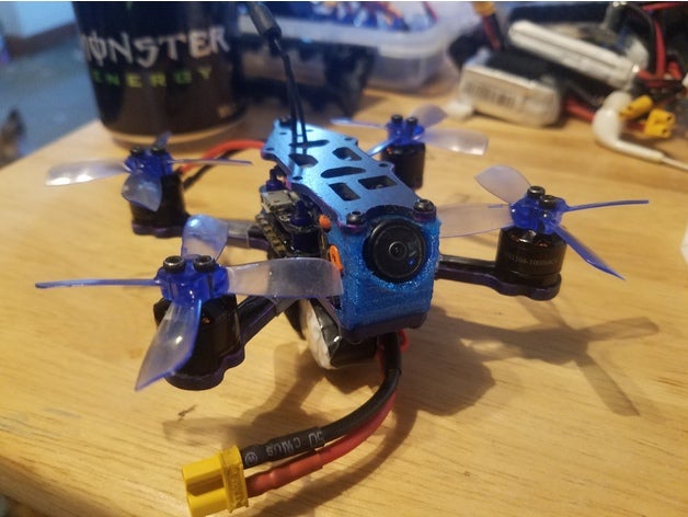 spc maker runcam micro mount 3d printing 95gf 95mm drone quadcopter swift 3D print model - Mito3D