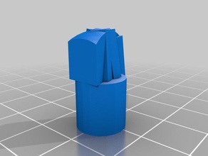 il mio personalizzato manopola 9 parti di ricambio su misura 3d print model - Mito3D