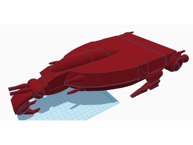 robotech maître de l'assaut du transporteur jeux mecha les navires des vaisseaux spatiaux guerre 3D print model - Mito3D