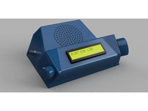 bitx40 forma ergonomica l'elettronica radio amatoriale recinto ham radioamateur 3d print model - Mito3D