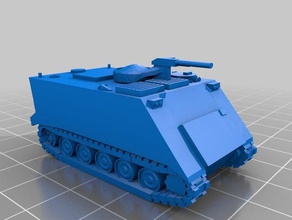 m113 apc 1 200 Spiele Rüstung Militär-Modell scale-Modell tanks wargaming 3d print model - Mito3D