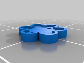 boton flor - Zubehör kundengebundene 3d print model - Mito3D