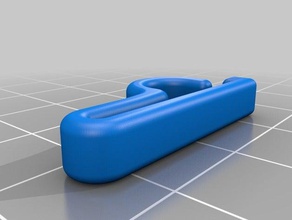 bcn3d bowden tubo clipe mudou A impressão 3d sigma 3d print model - Mito3D