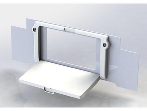 wanhao i3 plus fermé écran tactile de couverture d'impression la place charnière L'impression 3d prusa toucher l'écran duplicateur 3d print model - Mito3D
