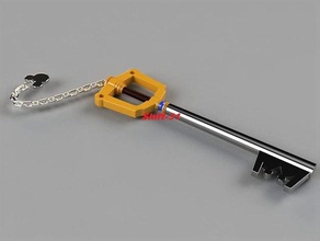keyblade props disney kingdom hearts mickey mouse sword 3d print model - Mito3D