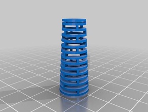 my customized bending mesh sleeve 3d print model - Mito3D