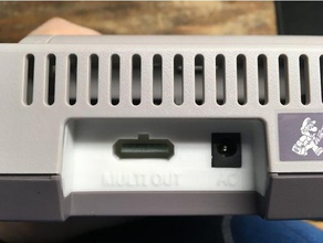 nes-101 parte superior del cargador multi-panel de reemplazo juegos video nes nes101 nintendo retro 3d print model - Mito3D