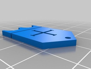 dallas luterana proyecto de logotipo La impresión en 3d 3d print model - Mito3D