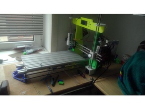 anet a8 mill engraving machine 3d printer parts mods 3d print model - Mito3D