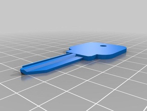 my customized easy key copier household 3d print model - Mito3D