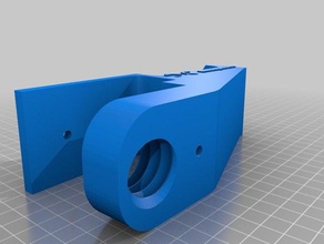 monstruo boca soporte para auriculares remix w añadido de montaje agujeros los tornillos Impresora 3d accesorios 3d print model - Mito3D