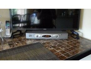 tv steht - Elektronik Fernsehen 3d print model - Mito3D