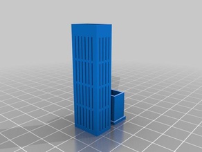 small aerated contained dessicant beads box container 3d print model - Mito3D