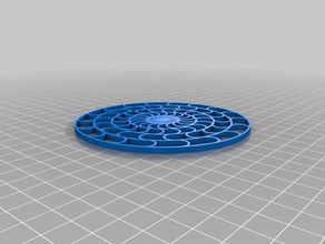 cup coasters household coaster mat drink kitchen kitchenware 3d print model - Mito3D