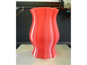 hierro jarrón 1 las esculturas espiral de impresión florero modo 3d print model - Mito3D