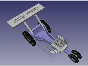 toy dragster & game accessories model 3d print model - Mito3D