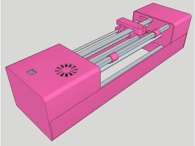 a4 kalem çizici Robotik arduino cnc grbl 3D print model - Mito3D
