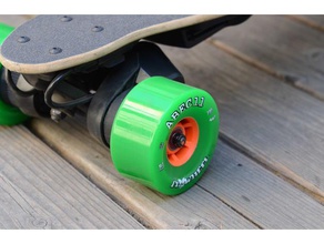 abec 11 97mm rueda hack impulsado la junta v2 partes 3d print model - Mito3D