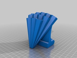pentagone penstand L'impression 3d 3d print model - Mito3D