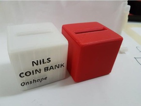 coin bank 3d printing 3d print model - Mito3D